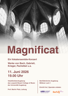 Plakat Konzert Magnifikat