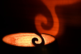 Aufatmen Lichtschale