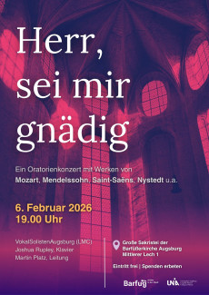 Plakat Oratorienkonzert